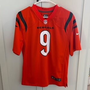 Nike Kids Orange Bengals Jersey - Burrow #9